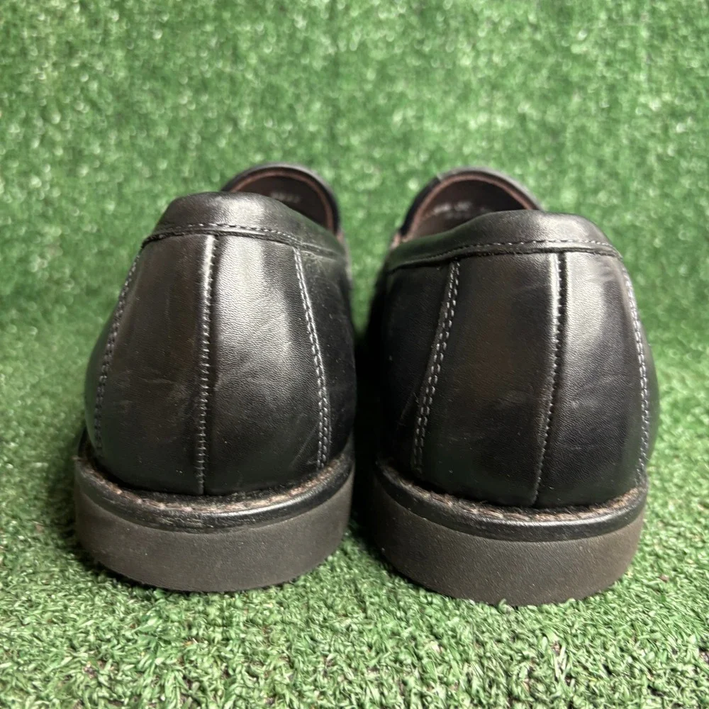 Allen Edmonds Penny Leather Formal Classic Loafer Black Mens 9.5 3E Extra Wide